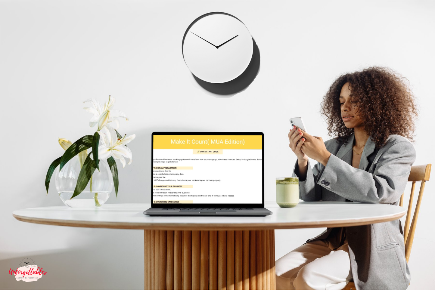 Make It Count (MUA Edition) Income and Expense Tracker Bundle