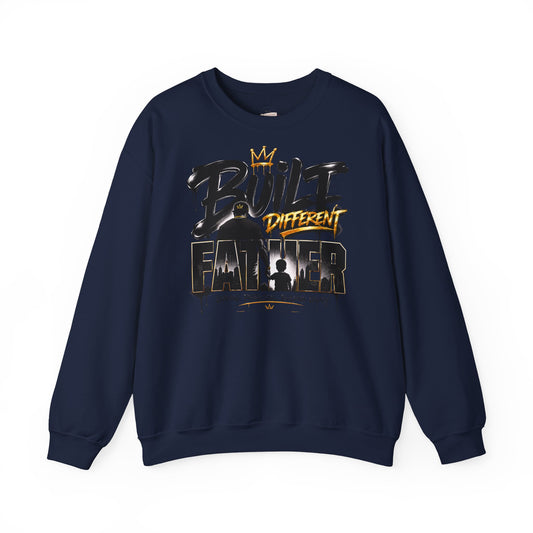Built Different Father Sweatshirt – Crewneck