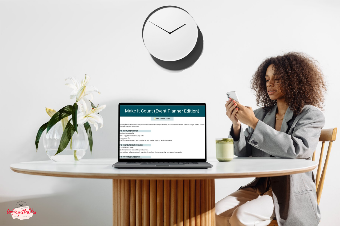 Make It Count (Event Planner Edition) Income and Expense Tracker Bundle