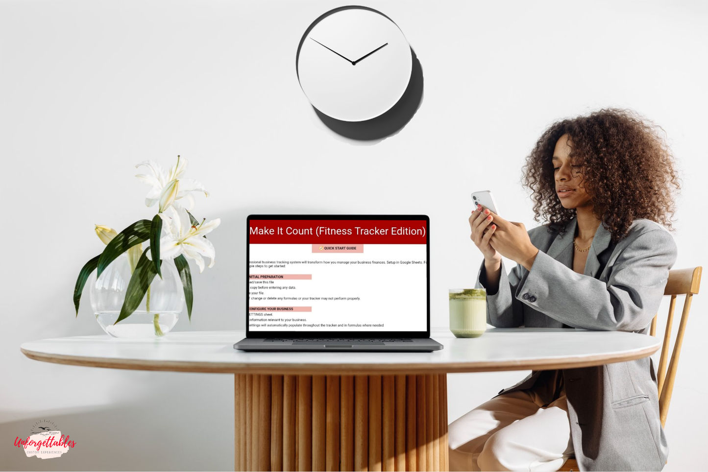 Make It Count (Fitness/Trainer Edition) Income and Expense Tracker Bundle
