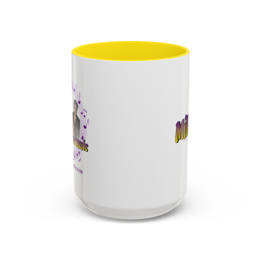 Miller 2.0 Accent Coffee Mug — Yellow Interior & Handle