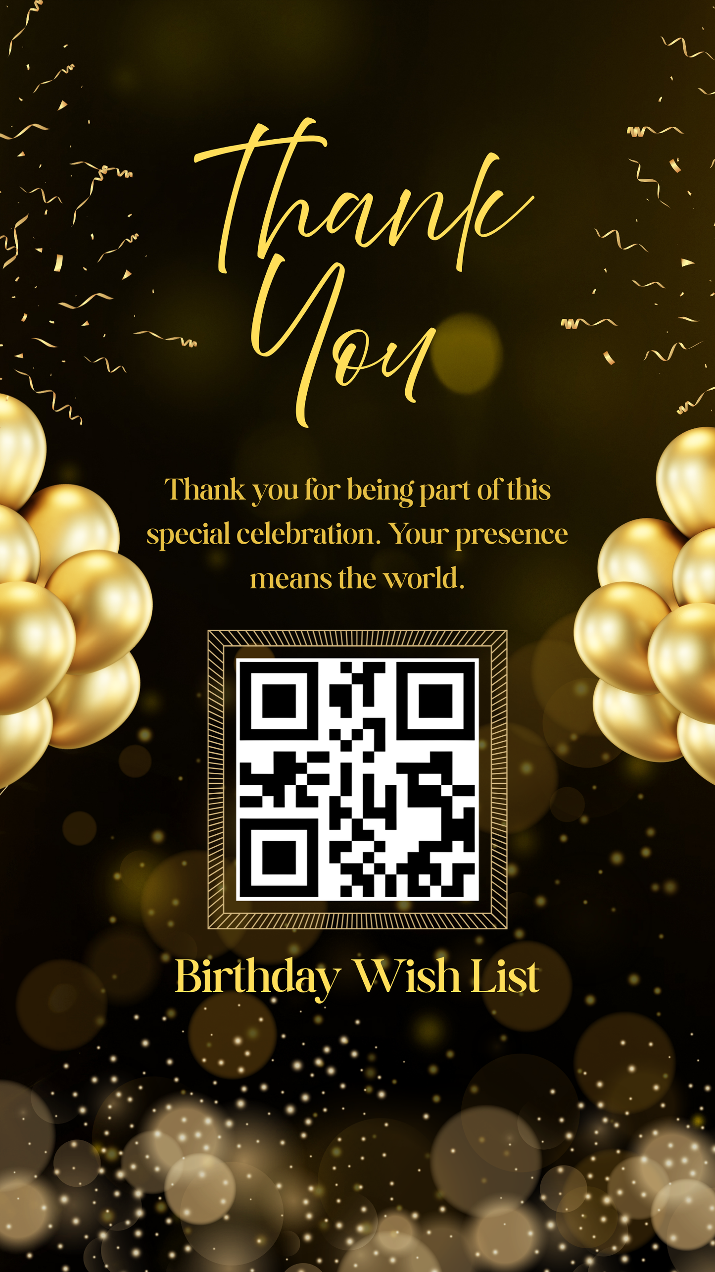 Custom Digital Birthday Invitation | 3-Page Video Invite Music Option
