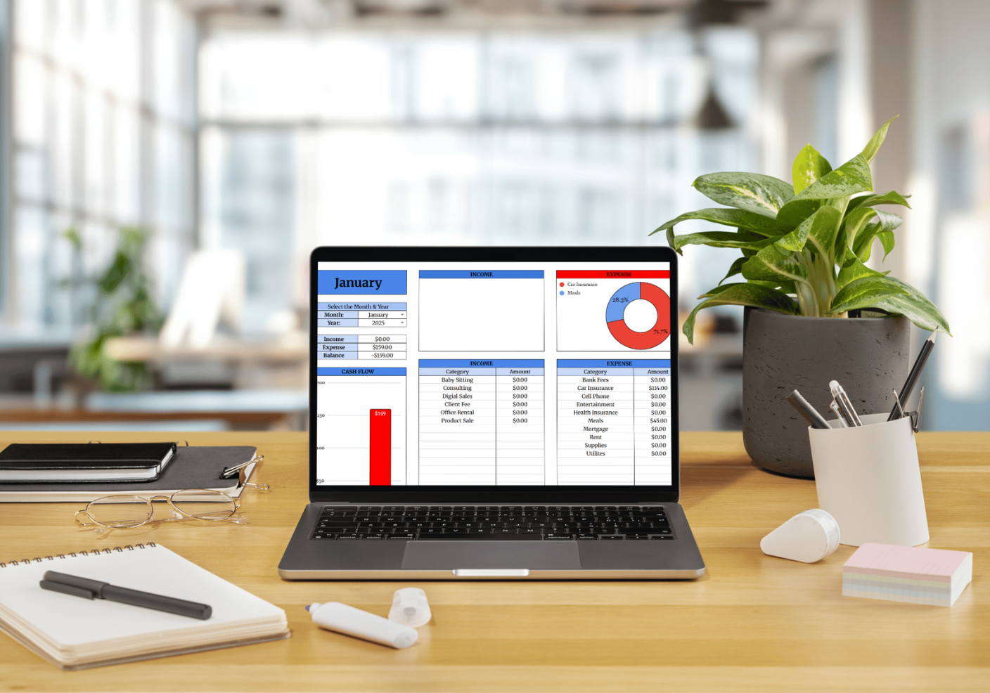 Make It Count — Income & Expense Tracker with Charts