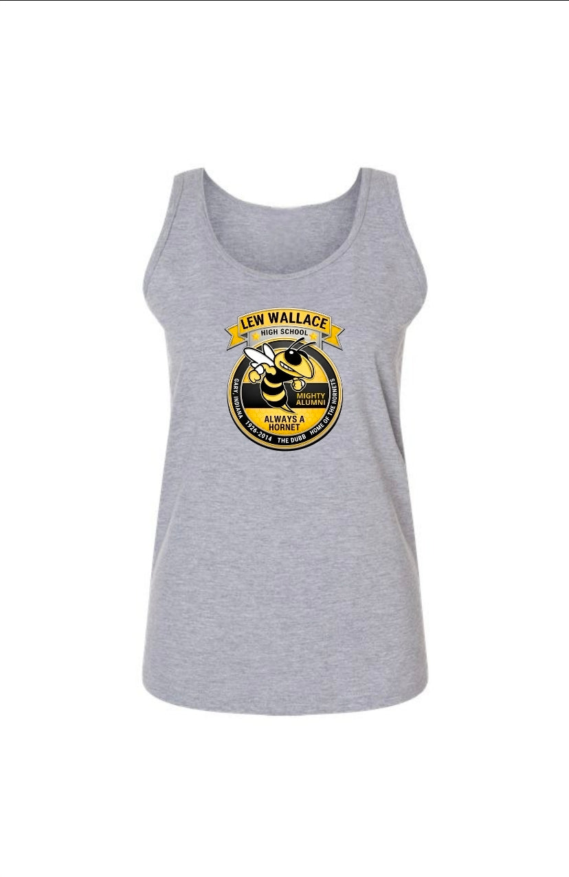 Lew Wallace Alumni Fitted Tank Tops