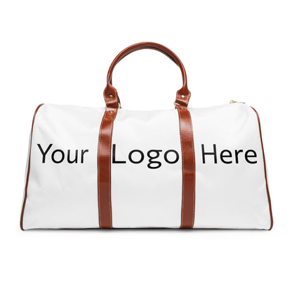 Customizable Nylon Travel Bags (Brown Strap)