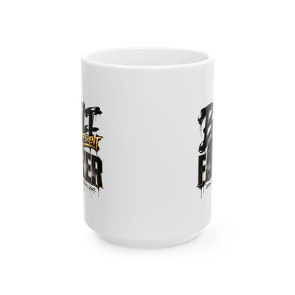 Built Different Father Mug — Ceramic Coffee Cup (11oz & 15oz)