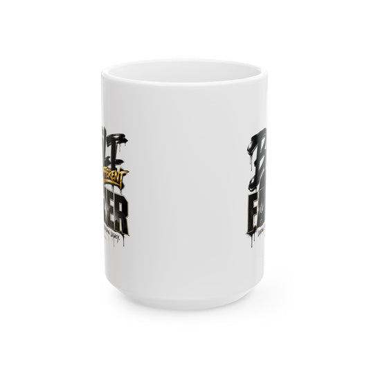 Built Different Father Mug — Ceramic Coffee Cup (11oz & 15oz)