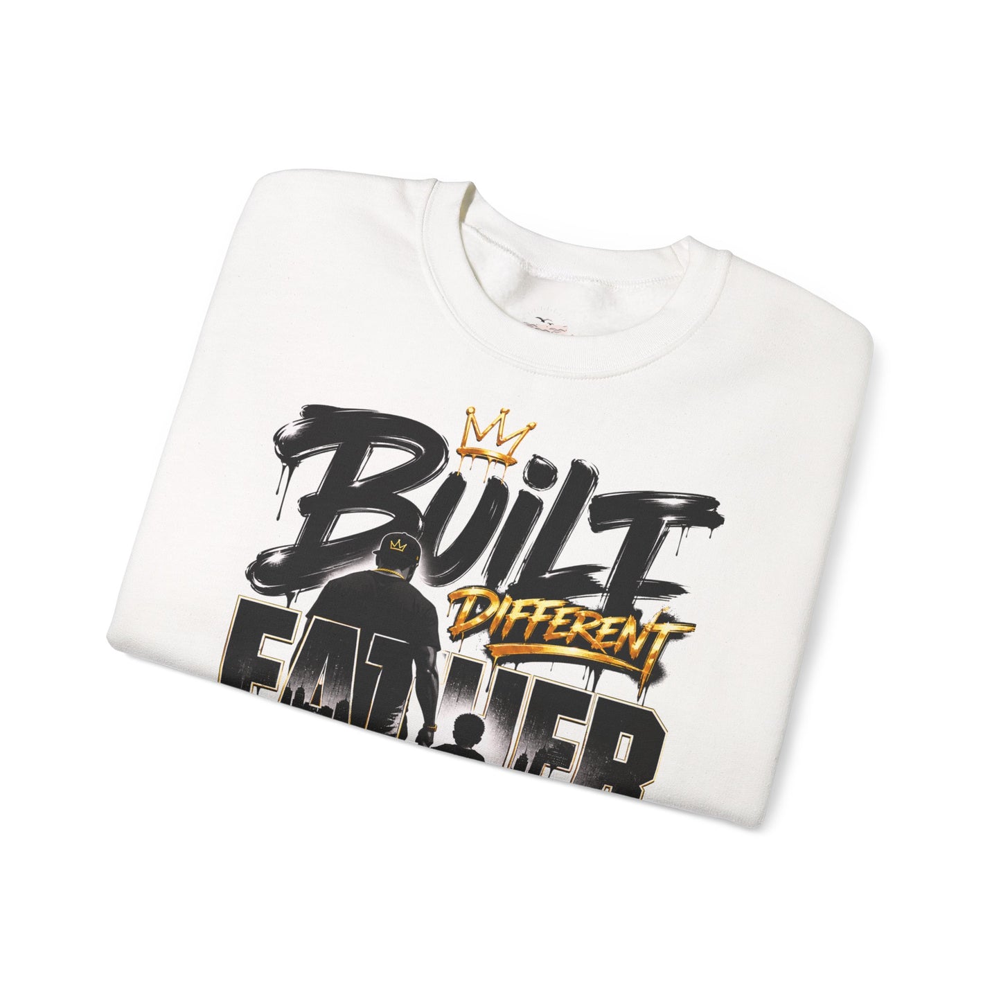 Built Different Father Sweatshirt – Crewneck