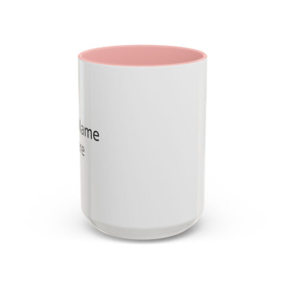 Custom Accent Coffee Mug (11, 15oz)