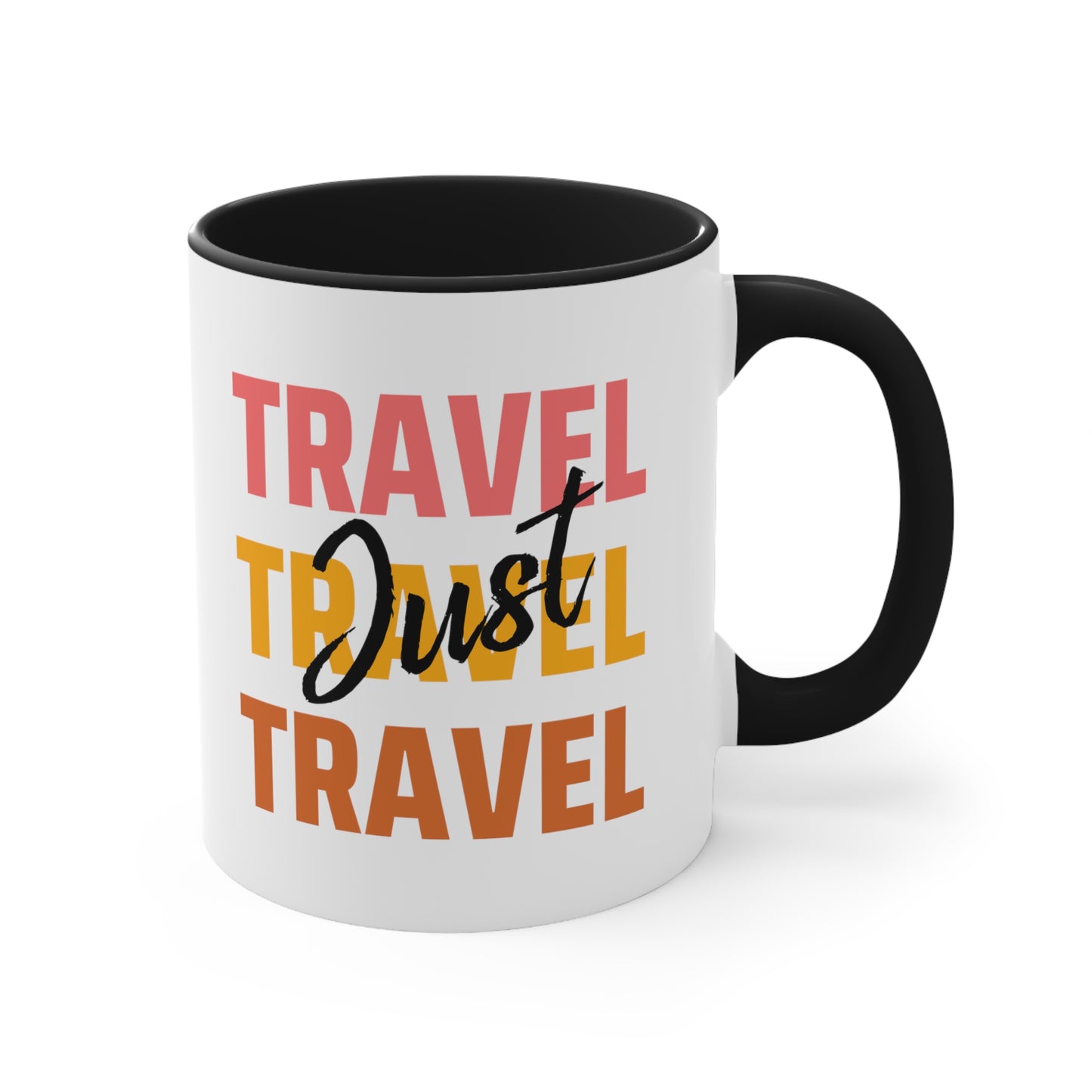 Just Travel Accent Coffee Mug, 11oz