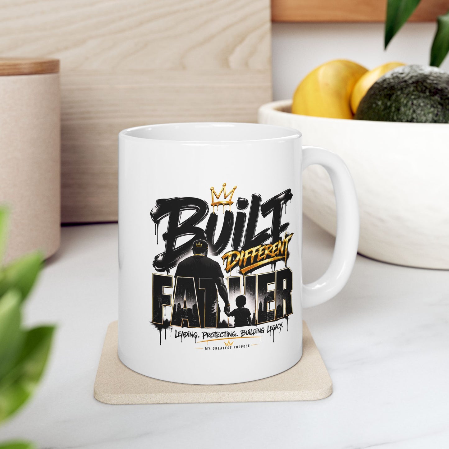 motivational fathers day ceramic mug
