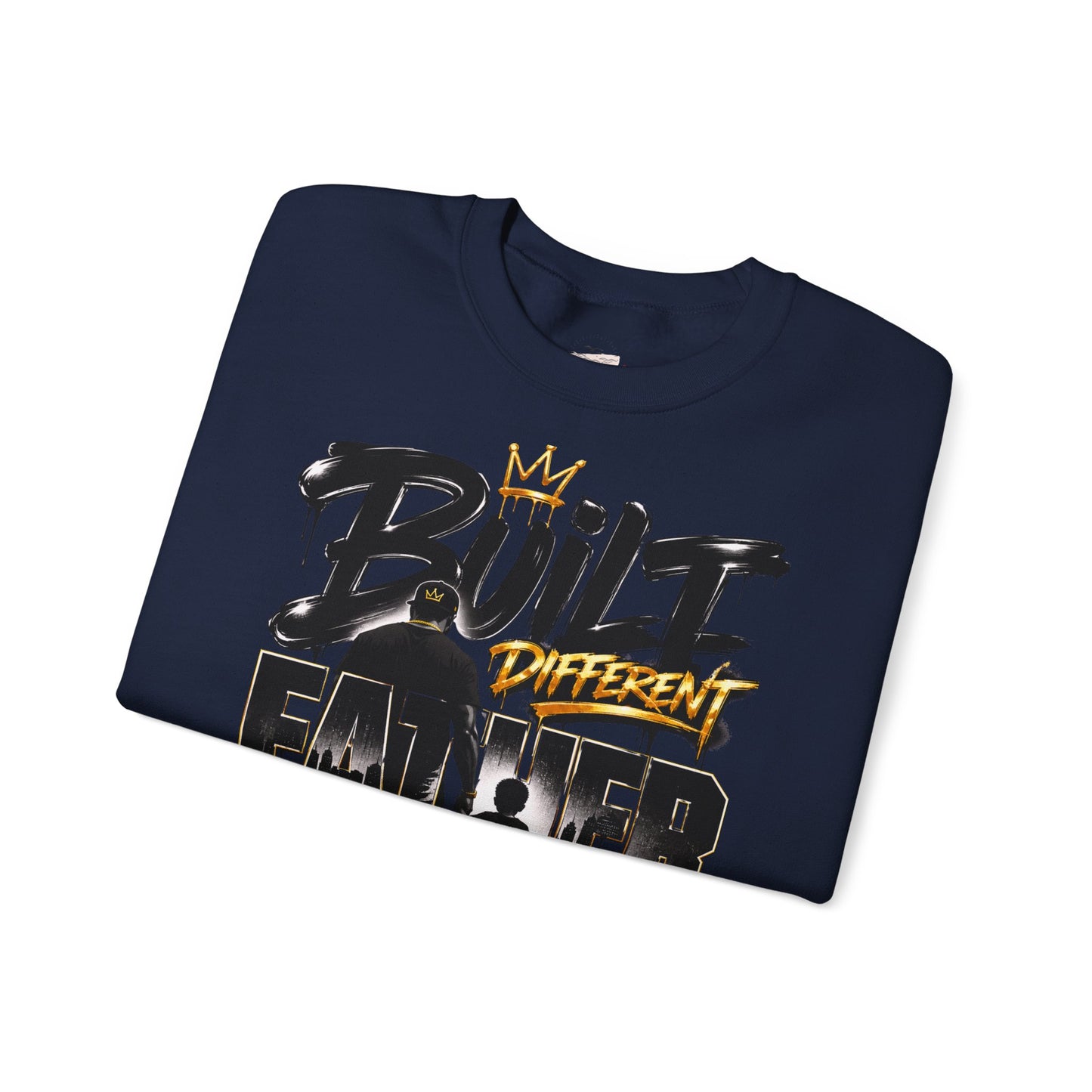 Built Different Father Sweatshirt – Crewneck