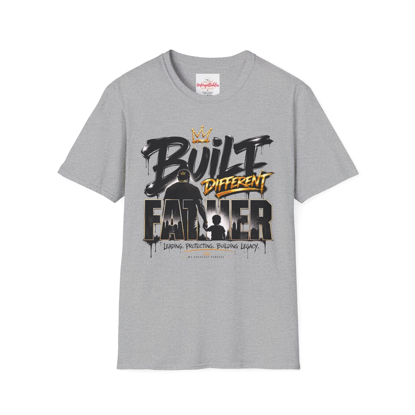 Built Different Father T-Shirt | Dad Graphic Tee