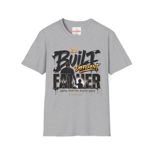 Built Different Father T-Shirt | Dad Graphic Tee