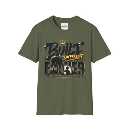 Built Different Father T-Shirt | Dad Graphic Tee