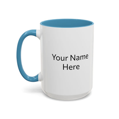 Custom Accent Coffee Mug (11, 15oz)