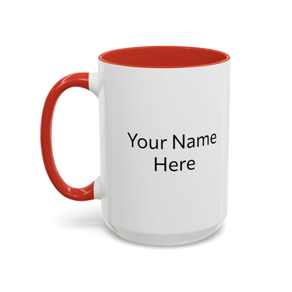 Custom Accent Coffee Mug (11, 15oz)