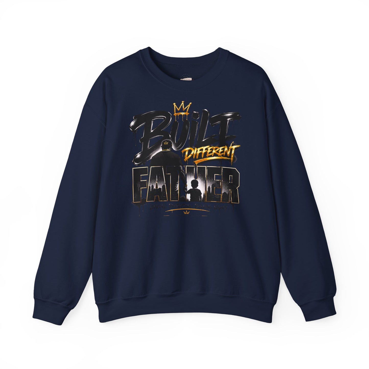 Built Different Father Sweatshirt – Crewneck