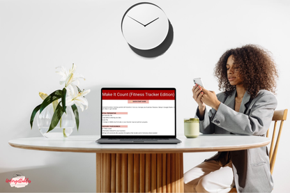 Make It Count (Fitness/Trainer Edition) Income and Expense Tracker Bundle