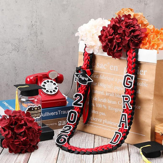 Custom Name Graduation Ribbon Lei