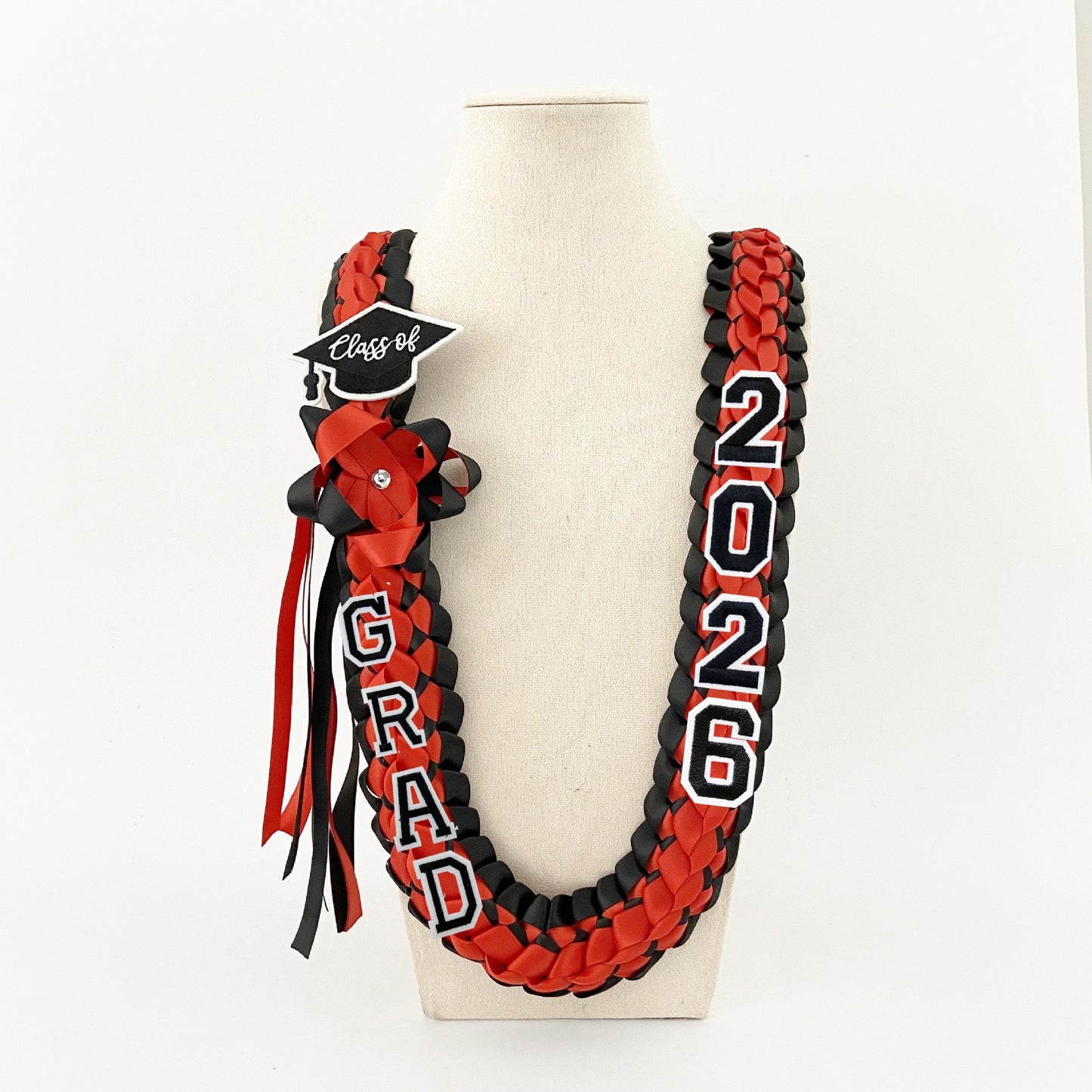 Custom Name Graduation Ribbon Lei