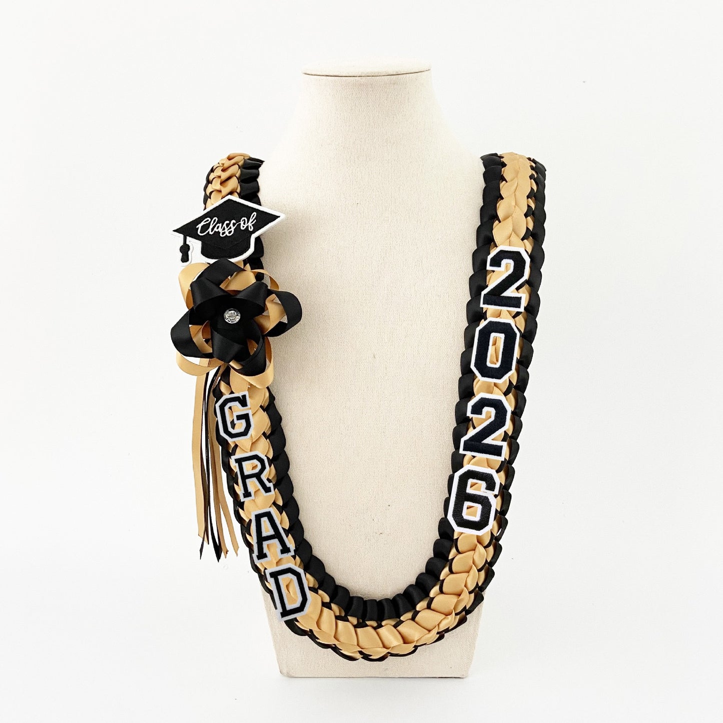 Custom Name Graduation Ribbon Lei
