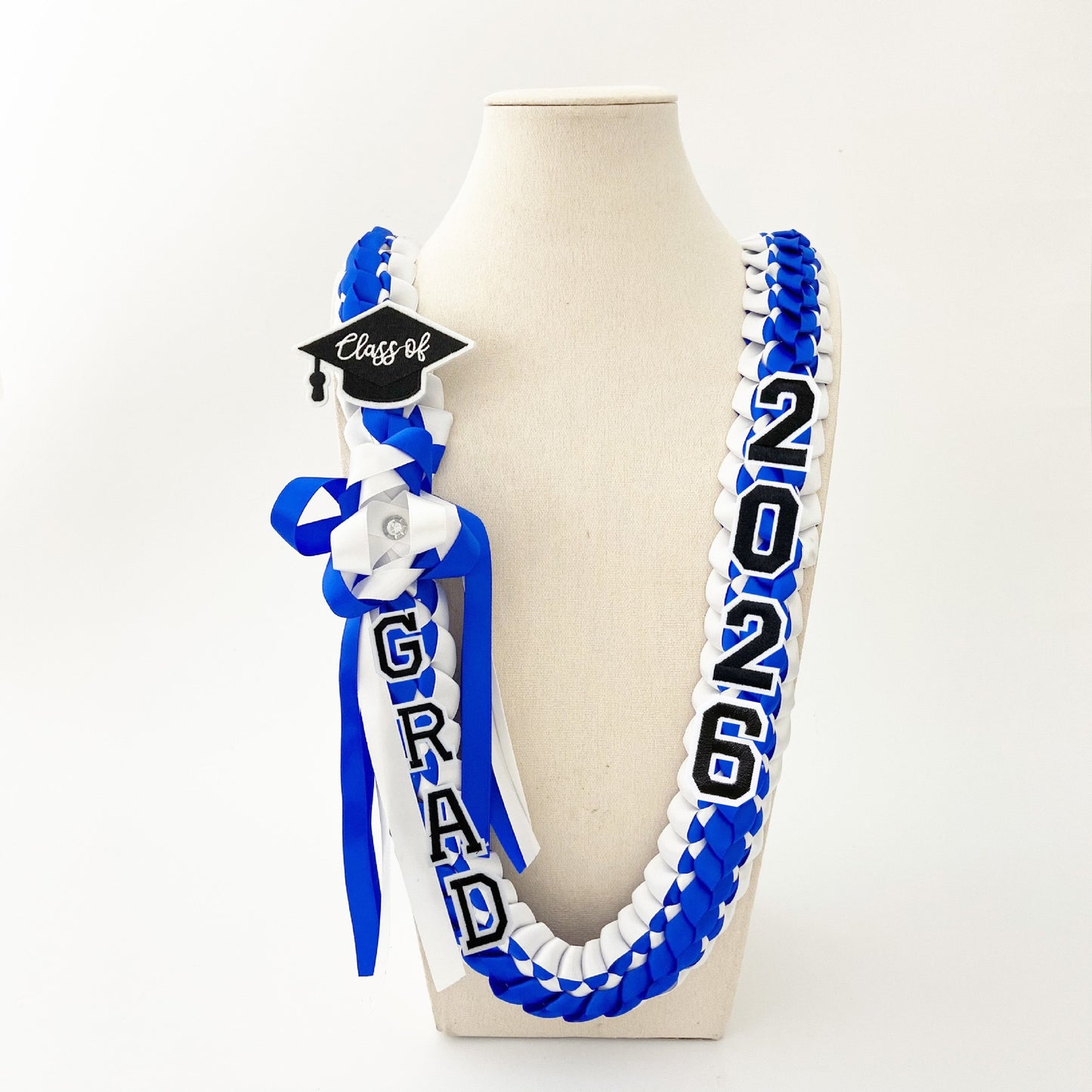 Custom Name Graduation Ribbon Lei