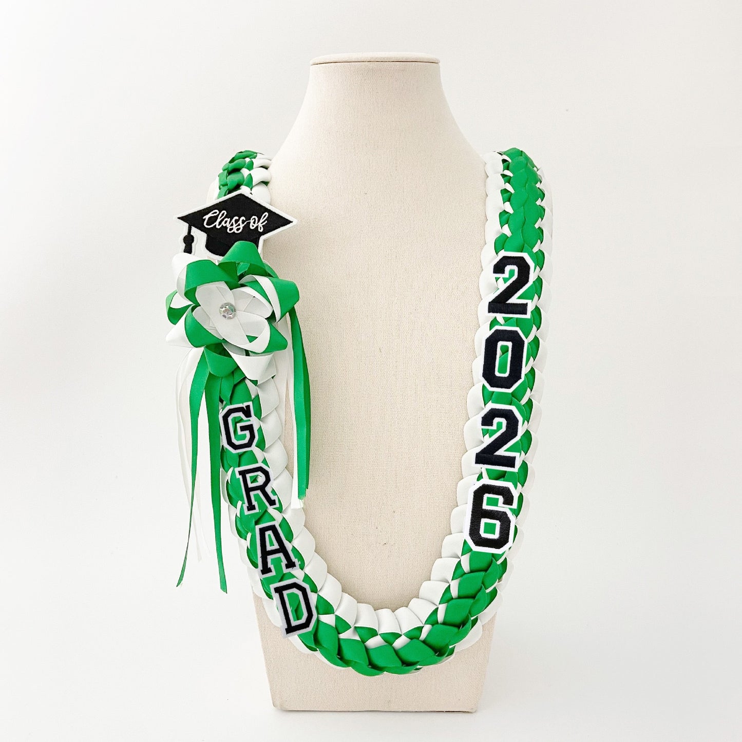 Custom Name Graduation Ribbon Lei