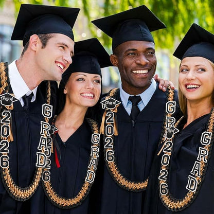 Custom Name Graduation Ribbon Lei