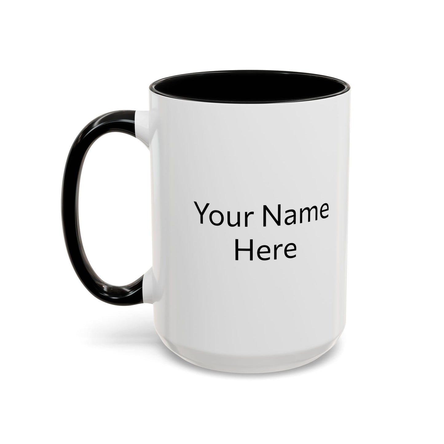 Custom Accent Coffee Mug (11, 15oz)