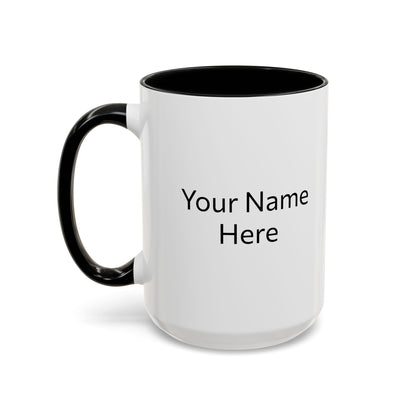 Custom Accent Coffee Mug (11, 15oz)