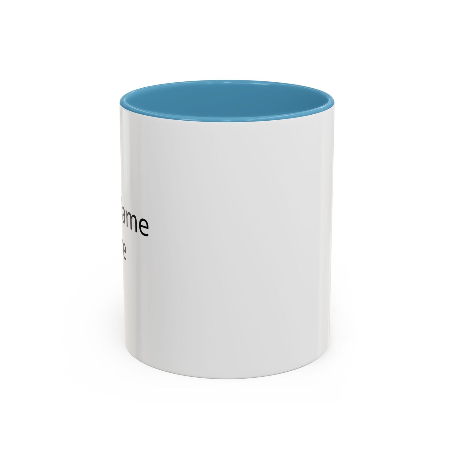 Custom Accent Coffee Mug (11, 15oz)