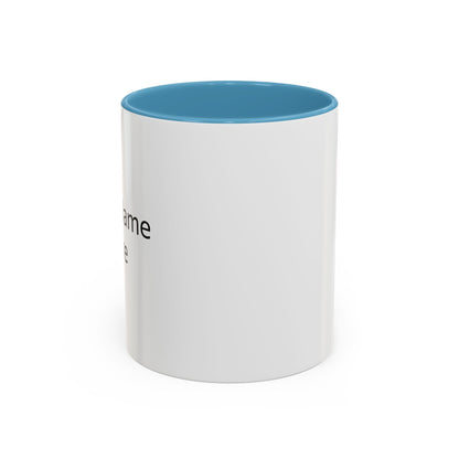 Custom Accent Coffee Mug (11, 15oz)