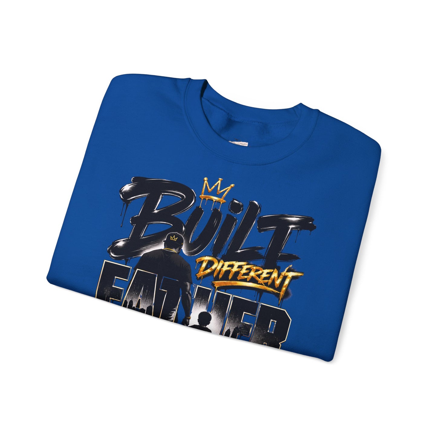 Built Different Father Sweatshirt – Crewneck