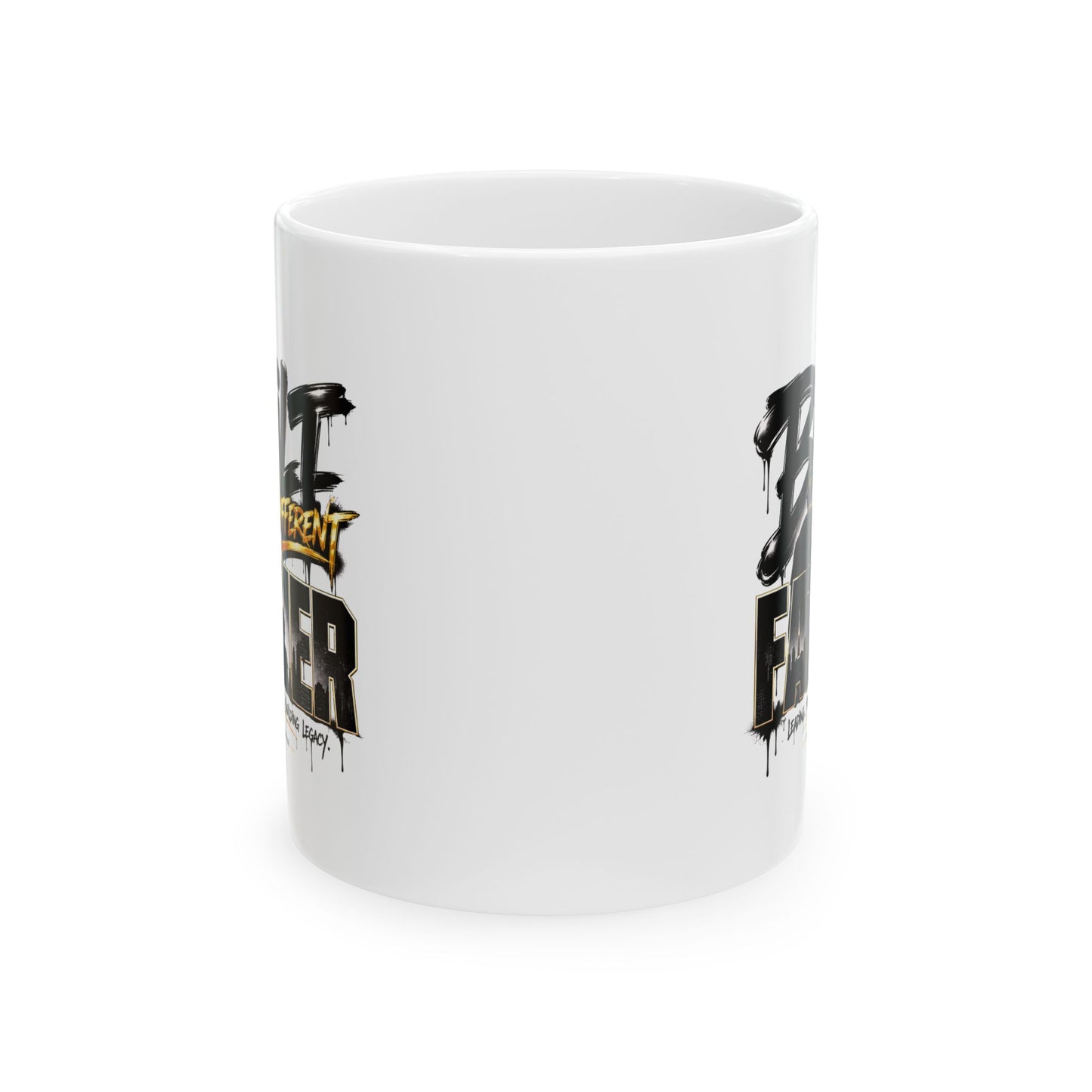 Built Different Father Mug — Ceramic Coffee Cup (11oz & 15oz)