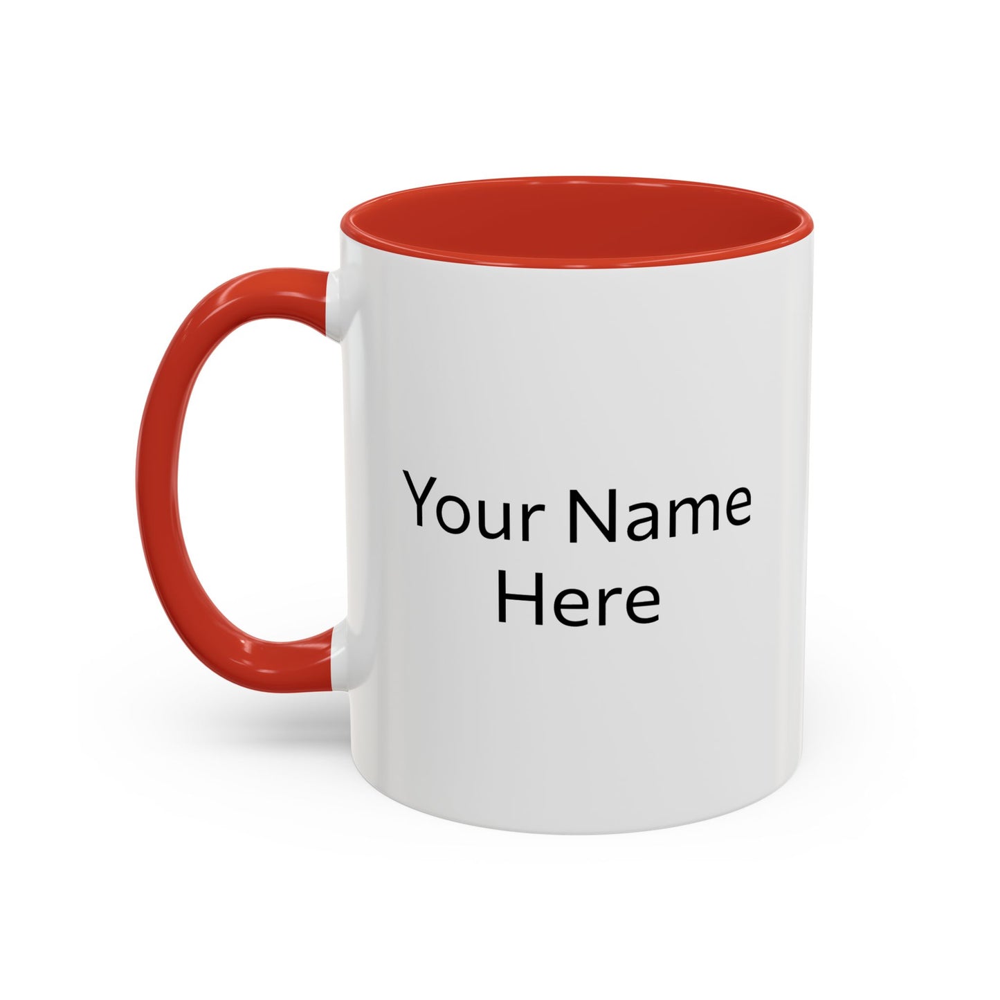 Custom Accent Coffee Mug (11, 15oz)