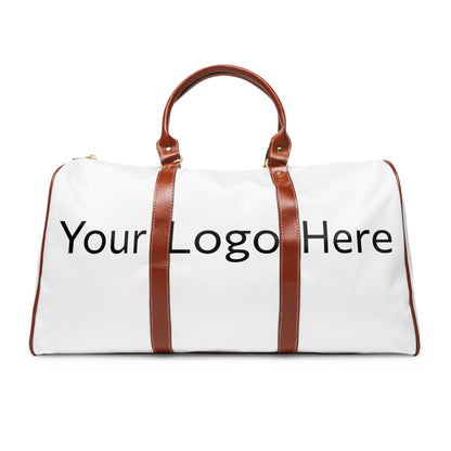Customizable Nylon Travel Bags (Brown Strap)