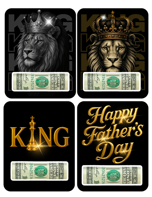 Custom Money Holder Card for Him