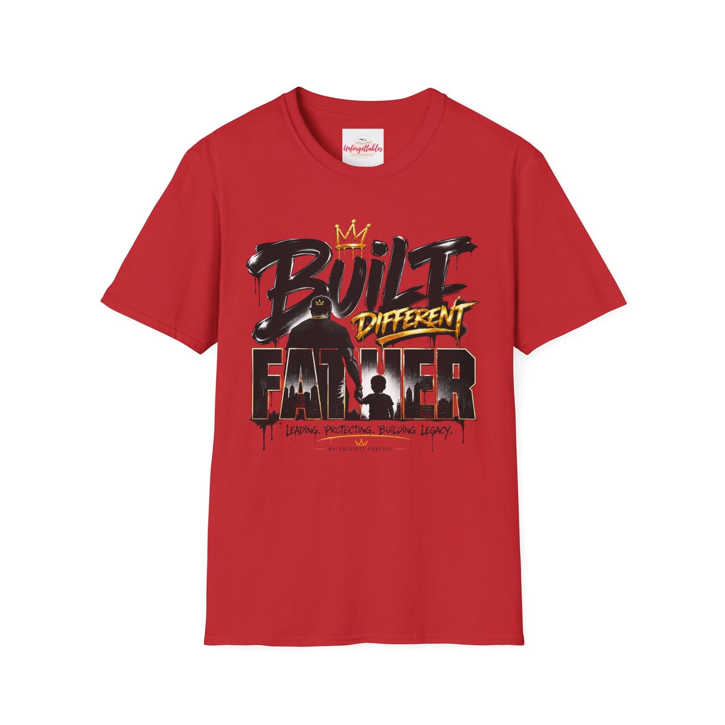 Built Different Father T-Shirt | Dad Graphic Tee