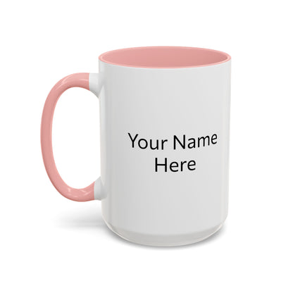 Custom Accent Coffee Mug (11, 15oz)