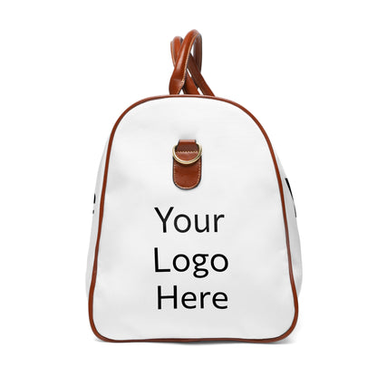 Customizable Nylon Travel Bags (Brown Strap)
