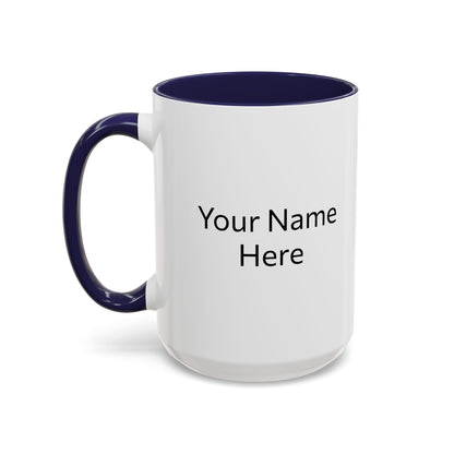 Custom Accent Coffee Mug (11, 15oz)