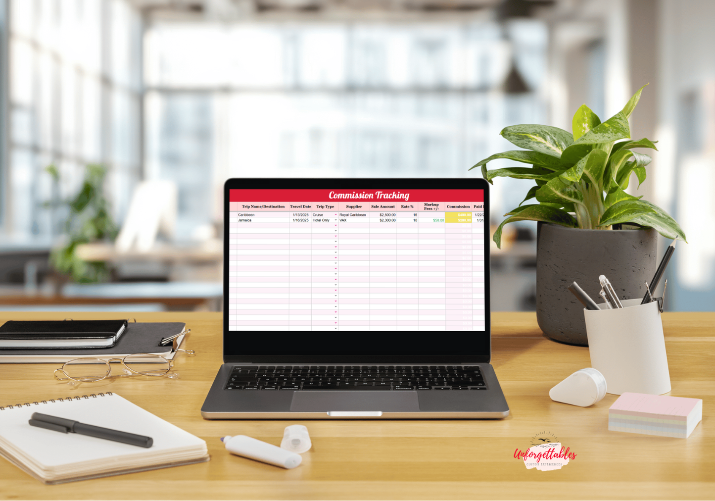 Make It Count — Commission Tracker