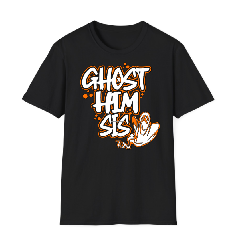Ghost Him Sis Halloween Shirt