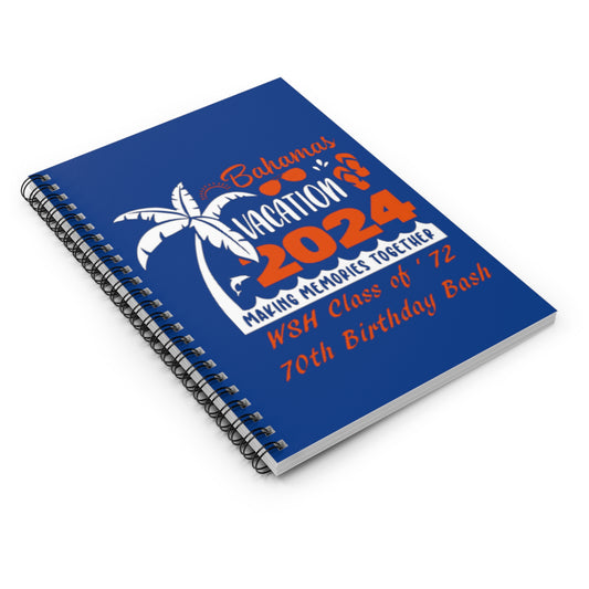 WSHS Bahamas Spiral Notebook(blue)