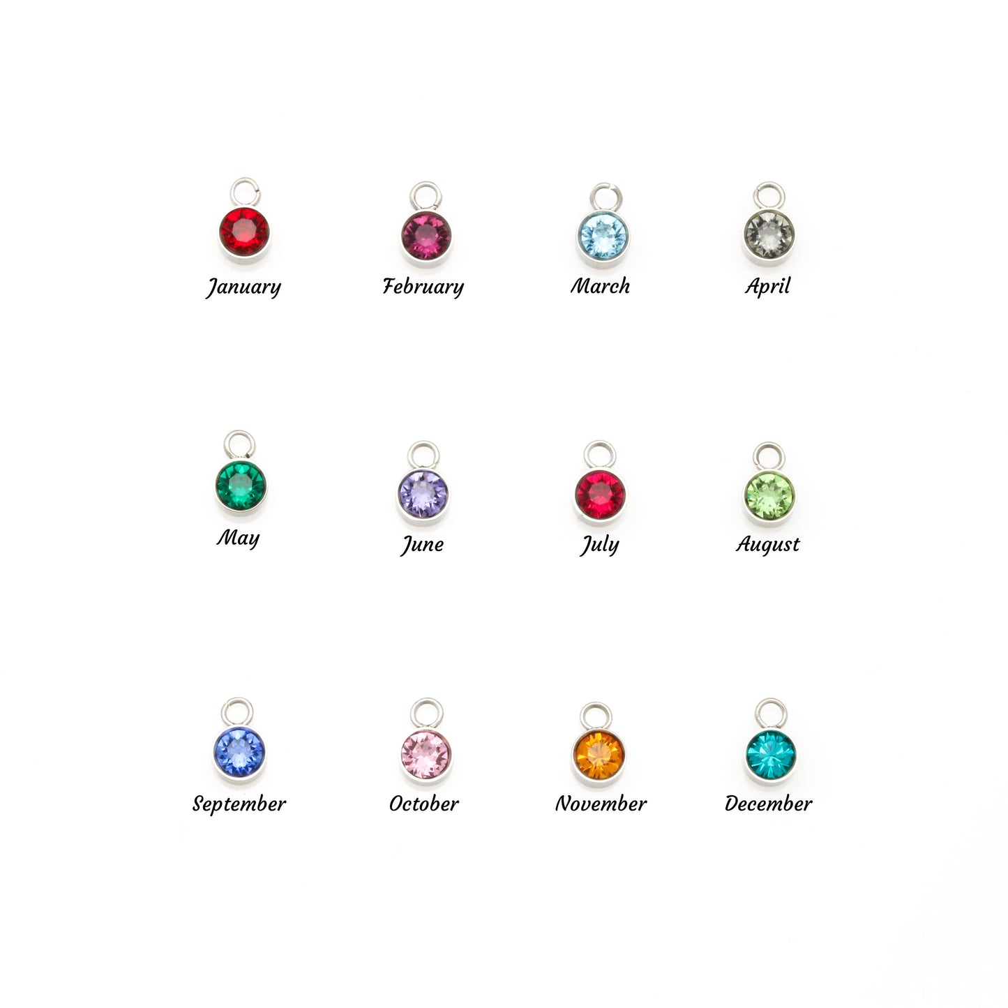 Custom Name Necklace with Birthstone – Personalized Gift