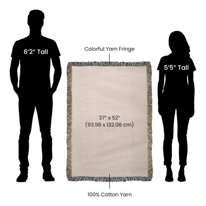 Heirloom Graduation Photo Woven Blanket – Custom Class of 2026 Keepsake
