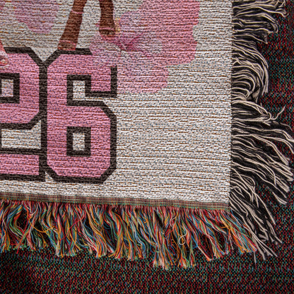 Heirloom Graduation Photo Woven Blanket – Custom Class of 2026 Keepsake