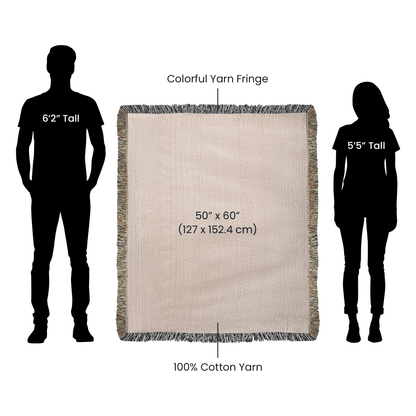 Heirloom Graduation Photo Woven Blanket – Custom Class of 2026 Keepsake