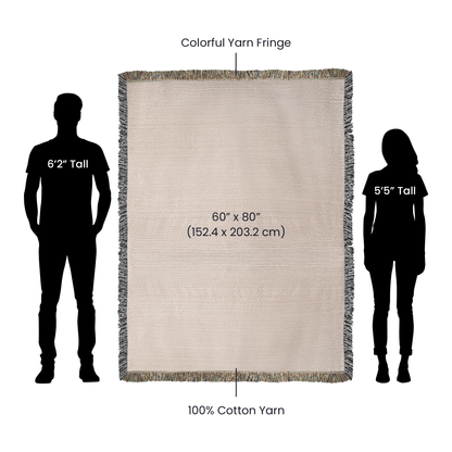 Heirloom Graduation Photo Woven Blanket – Custom Class of 2026 Keepsake